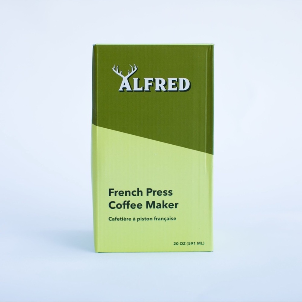 Alfred Olive and Lime French Press Coffee Maker